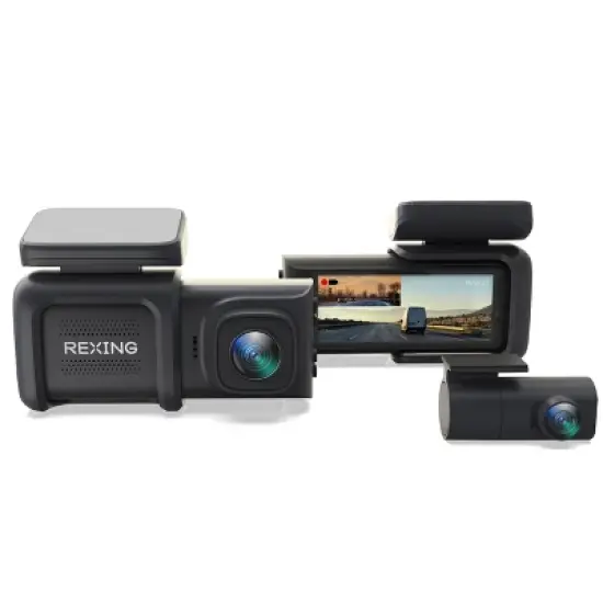 Rexing DT2 Dual Channel 1080p Front and Rear  Dash Cam image {12}