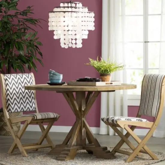 Weston Round Dining Table Natural - Boraam image {2}