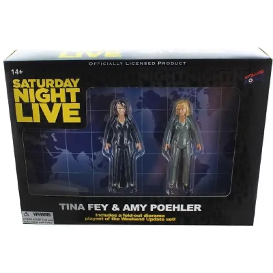 Entertainment Earth Saturday Night Live Weekend Update Set of 2 Amy/Tina 3 1/2" Figure image {1}
