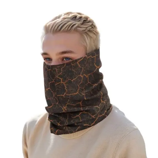 Unique Bargains Sunscreen Face Scarf Mask Brown 1 Pc image {4}