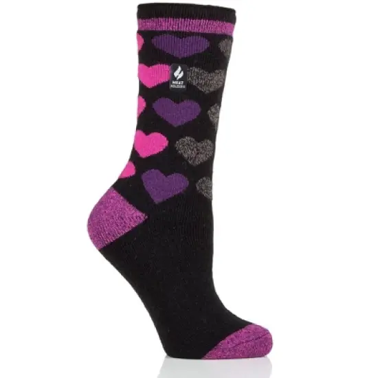 Women's Jennifer LITE&trade; Heart Crew Socks image {3}