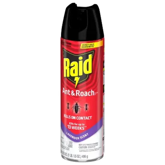 Raid Ant and Roach Killer Bug Spray - Lavender Scent - 17.5oz image {11}