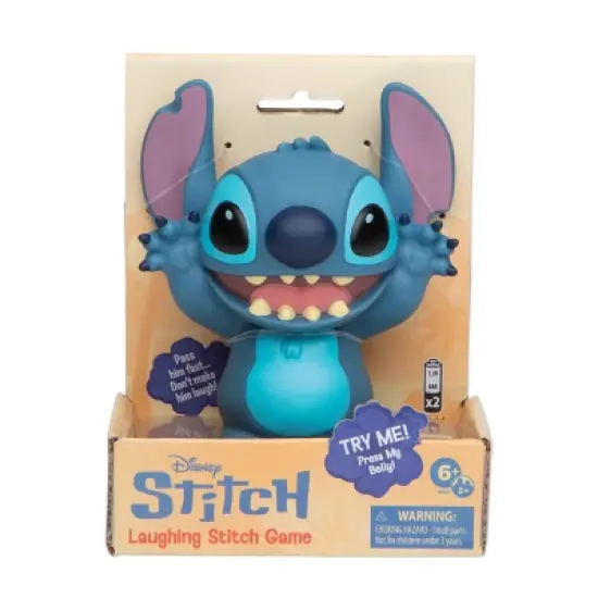 Disney Laughing Stitch Game: Includes Cards, Dice, Doll; Creative Thinking Board Game; 2+ Players; 15-Min Play image {8}