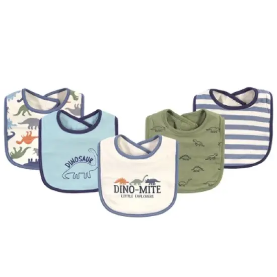 Touched by Nature Baby Boy Organic Cotton Layette Set and Giftset, Bold Dinosaurs, 0-6 Months image {2}