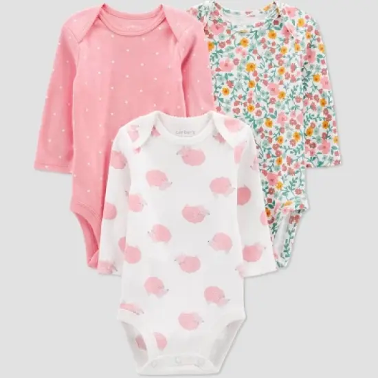 Carter's Just One You&reg; Baby Floral Layette Registry Set - Pink image {1}