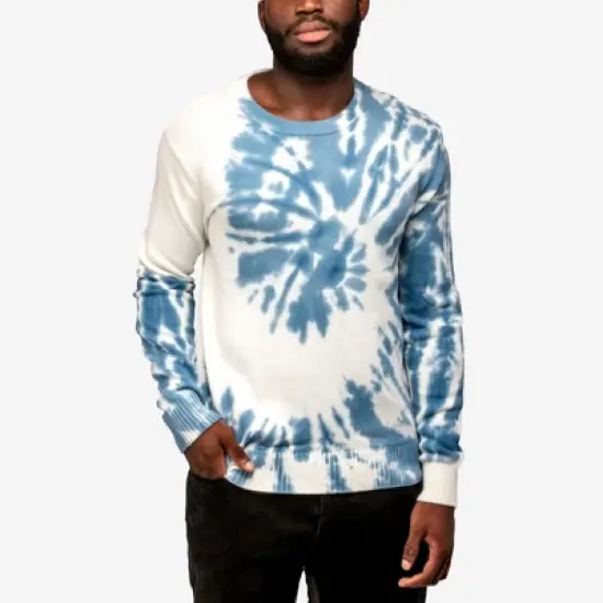 X RAY Men's Pullover Crewneck Tie Dye Fashion Sweater image {9}