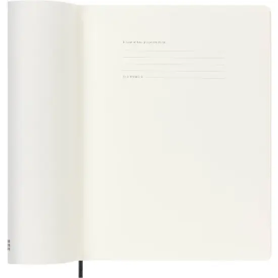 Moleskine 2023 Planner Monthly 18 Month XL Soft Cover Black image {2}