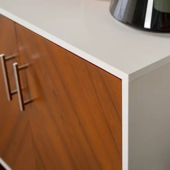 Angelo Modern Bookmatch 4 Door Sideboard - Saracina Home image {9}