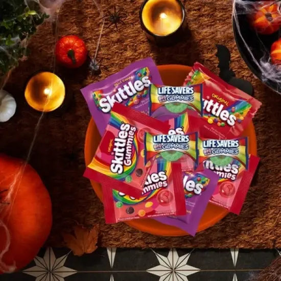 Skittles, Skittles Gummies & Life Savers Gummies Candy Variety Bag Party Size - 18.56oz image {4}