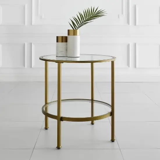 Aimee End Table - Crosley image {8}