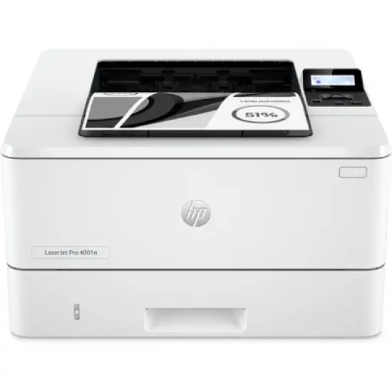 HP LaserJet Pro 4001n Laser Printer, Black And White Mobile Print Up to 80,000 image {8}