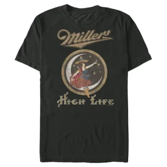 Men's Miller High Life Vintage Lady Logo T-Shirt image {3}