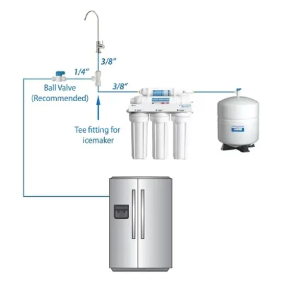 APEC Water Systems 38-14-RO Icemaker Kit for Reverse Osmosis Systems image {2}