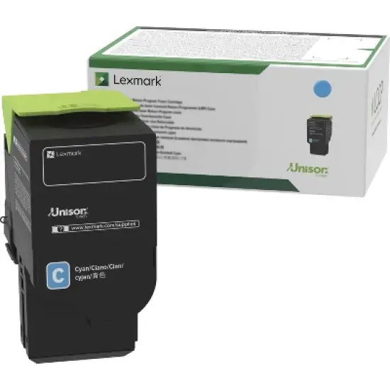 Lexmark Genuine Standard Yield Cyan Toner Cartridge - C2310C0. image {2}