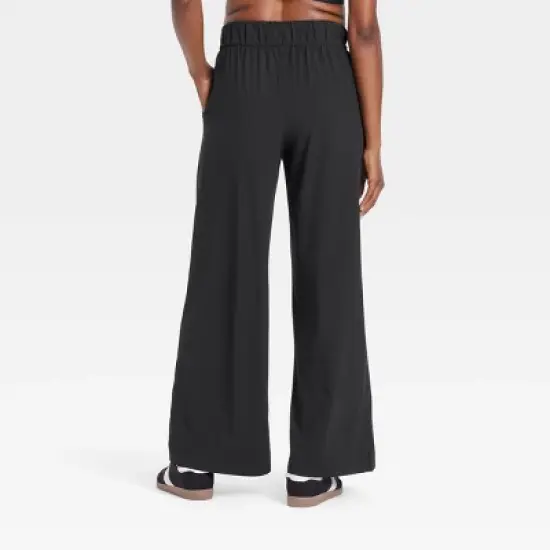 Women's Active Light High-Rise Wide Leg Pants - All In Motion&trade; image {1}