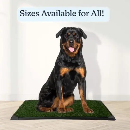 PETMAKER 41x27in Dog Grass Pad with Tray image {1}