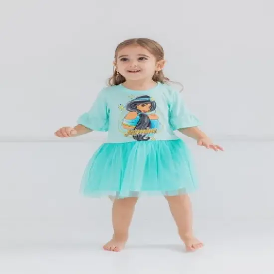 Disney Frozen Princess Lion King Jasmine Elsa Simba Girls Tulle Dress Toddler  image {1}