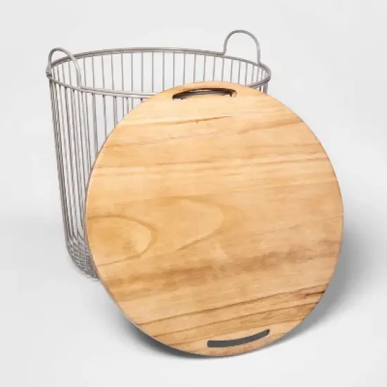Wire Kids' Storage Floor Bin Gray - Pillowfort&trade; image {3}