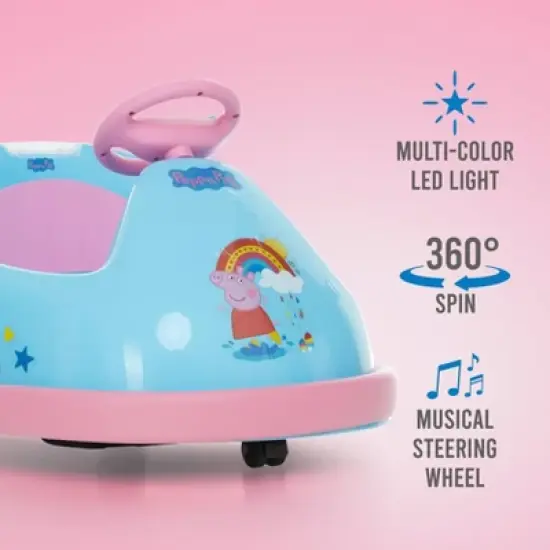 Peppa Pig Bumper Ride-On Car image {6}