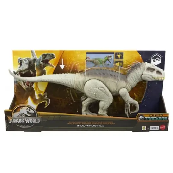 Jurassic World Dino Trackers Camouflage 'N Battle Indominus Rex Action Figure image {1}