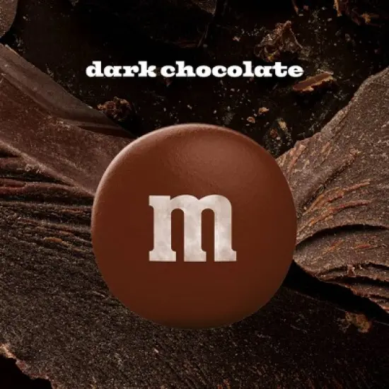 M&M's Dark Chocolate Sharing Size Chocolate Candies Pouch - 9.4oz image {2}
