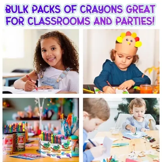 ArtCreativity Crayons Bulk Set - 150 Packs (900 Total), 6ct Boxes, Kids Art image {3}