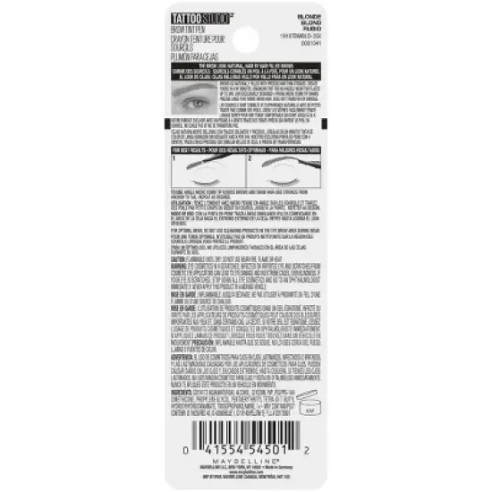 Maybelline Tattoo Studio Brow Tint Pen - 0.34 fl oz image {4}