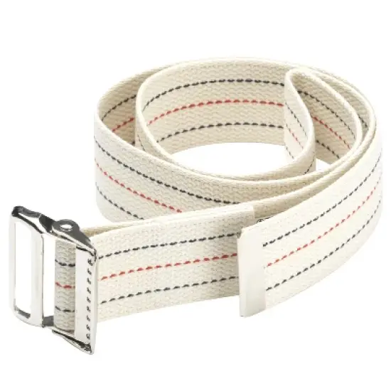 OTC Gait Transfer Belt, Support Hold for Caregiver, White image {4}