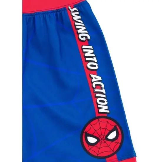Marvel Spider-Man Miles Morales Mesh Tank Top Shirt and Shorts Toddler to Big Kid image {6}