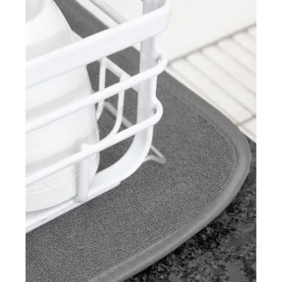 T-fal Microfiber Dish Drying Mat Reverses to Mesh 2 Piece Set image {10}