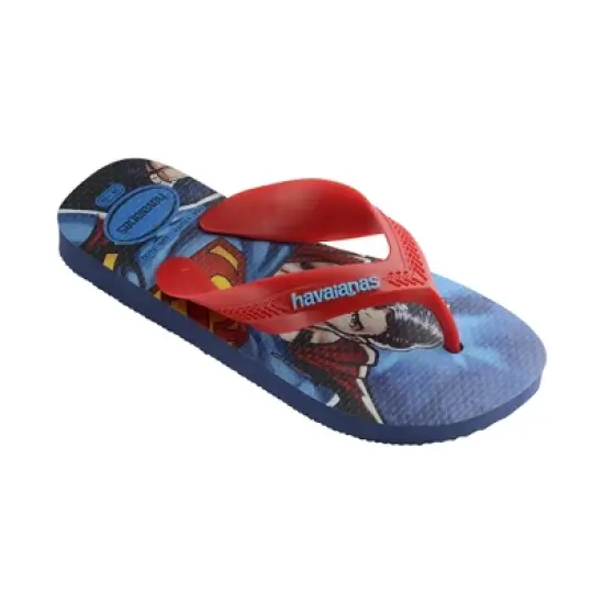Havaianas Kids Max Heros Superman Flip Flop Sandals image {2}