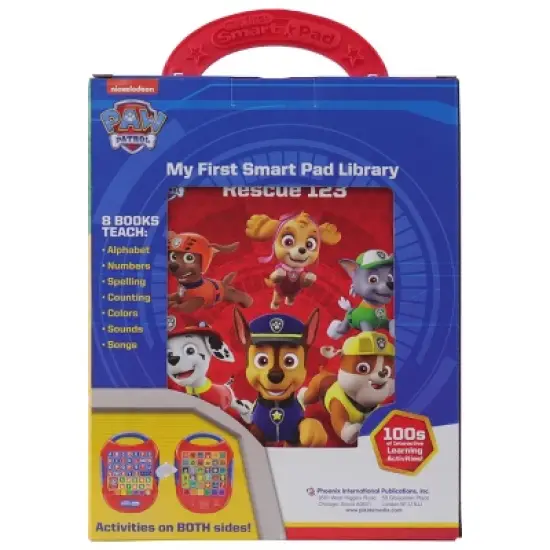 Pi Kids Nickelodeon PAW Patrol Interactive Activity Pad and 8-Book Library Boxed Set image {2}