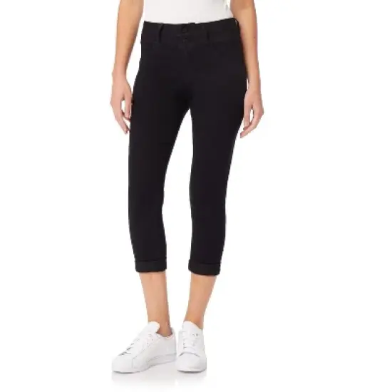 WallFlower Women's Sassy Crop High-Rise Insta Soft Juniors image {4}