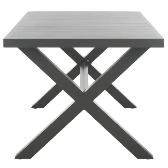 Core Dining Table - Indoor/Outdoor - PAT4053 - Grey - Safavieh image {4}