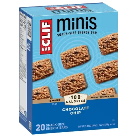 CLIF Bar Chocolate Chip Energy Bar Minis - 20ct image {2}