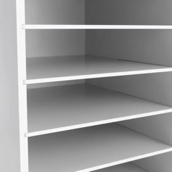 YIYIBYUS Desktop File Holder, File Storage System Document Holder image {4}