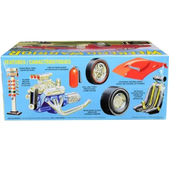 Skill 3 Model Kit 1967 Pontiac GTO "Weekend Warrior" 3 in 1 Kit 1/25 Scale Model by MPC image {2}