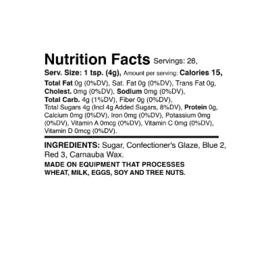 Mystic Sprinkles Amethyst - Purple Sanding Sugar 4oz image {4}