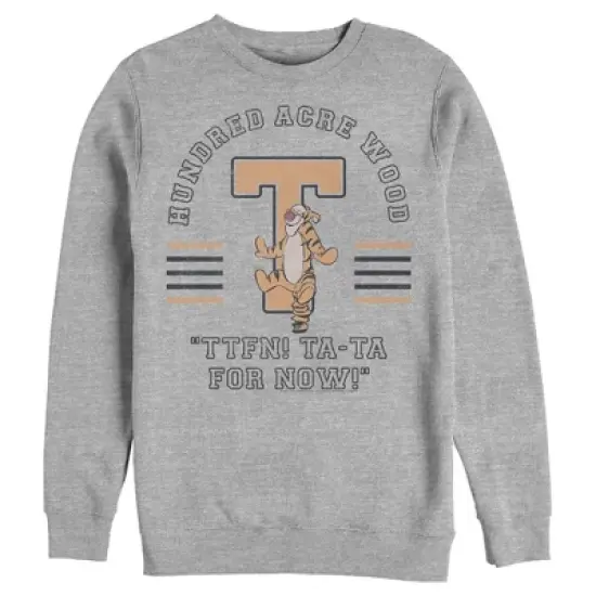 Men's Winnie the Pooh Collegiate Tigger Sweatshirt image {3}