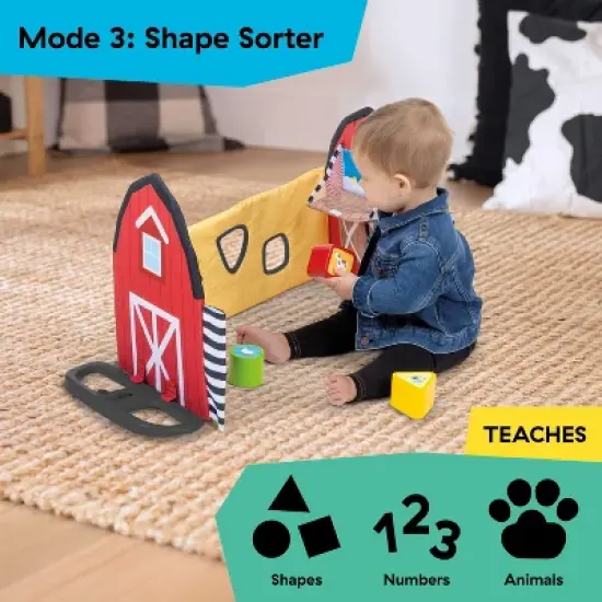 Baby Einstein Busy Barnyard Grow-With-Me Activity Gym image {3}