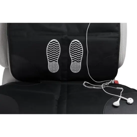 Lulyboo Auto Seat Protector and Car Seat Organizer - Black image {4}