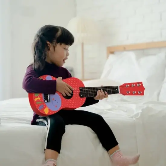 Hey! Play! Toy Acoustic Guitar with 6 Tunable Strings image {5}