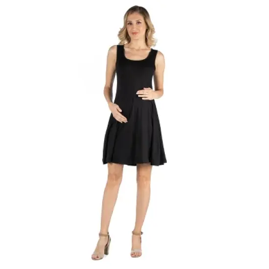 A Line Masternity Dress image {4}