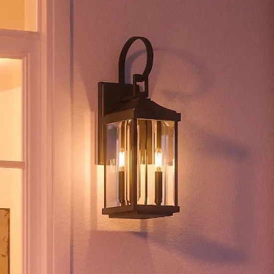 Urban Ambiance Luxury Colonial Outdoor Wall Light,  21-3/4" x 7",  Olde Bronze Finish, UHP1193 image {2}
