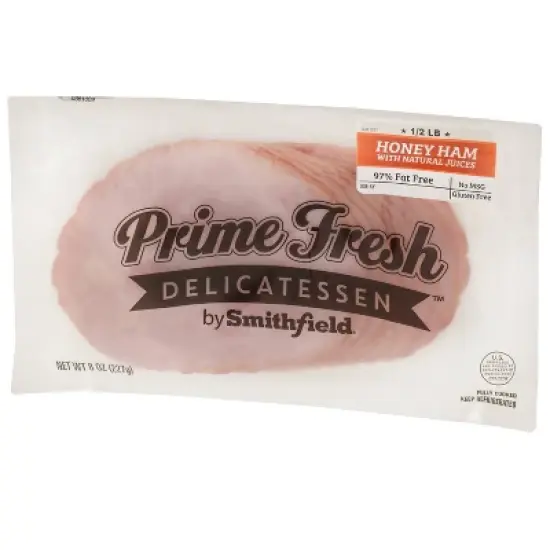 Prime Fresh Honey Ham - 8oz image {2}