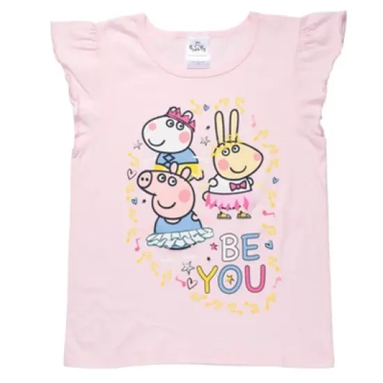 Peppa Pig Girls 3 Pack T-Shirts Little Kid to Big Kid  image {2}