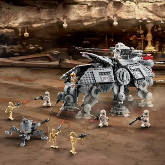 LEGO Star Wars AT-TE Walker Set with Droid Figures 75337 image {2}
