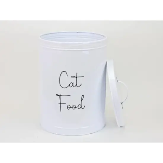 Midlee Metal Cat Food Storage Container image {4}