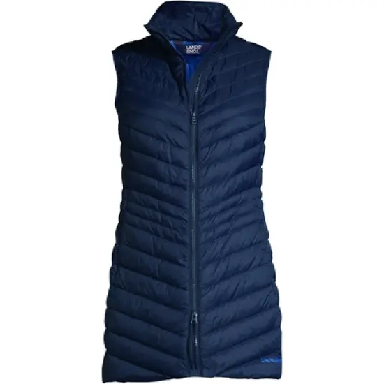 Lands' End Women's Ultralight Packable Down Vest image {6}