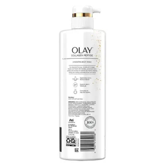 Olay Cleansing & Firming Body Wash with Vitamin B3 and Collagen image {5}